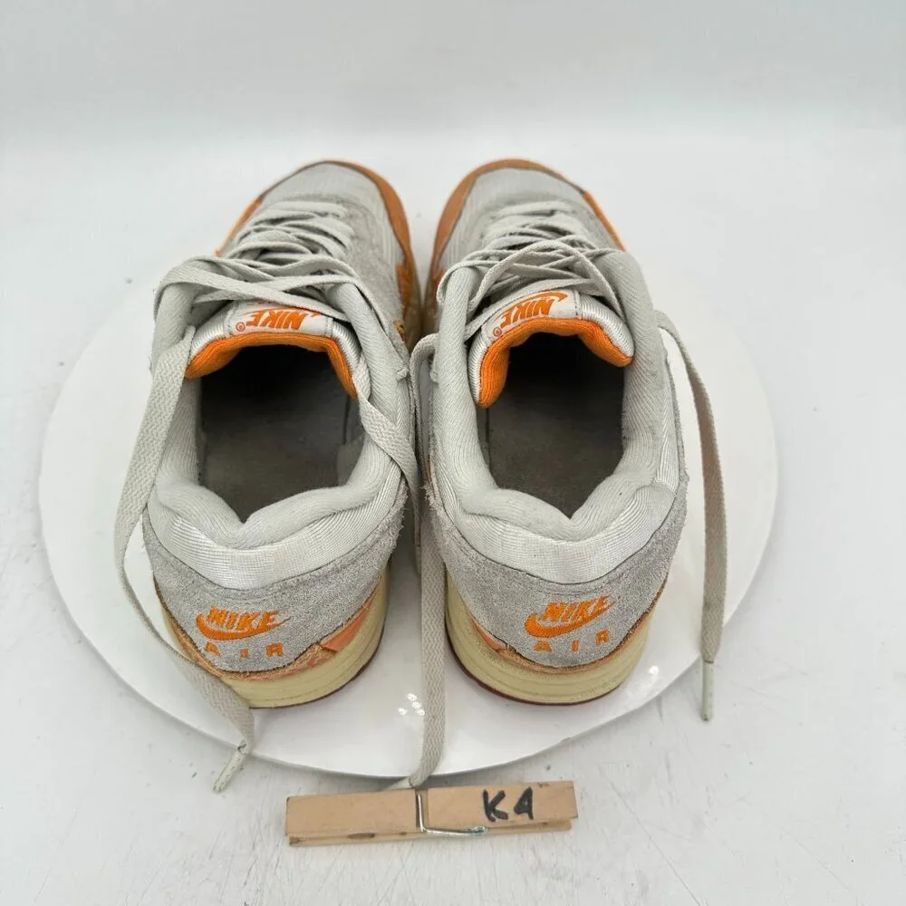 Nike Air Max 1 Master Women Size 9.5 DZ4709-001 Magma Orange Suede Training Shoe